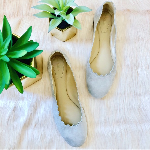 Chloe Shoes - SOLD - NWB Chloe Scalloped Ballet Flats